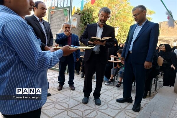 افتتاح اولین دبیرستان نمونه دولتی پسرانه خلیل‌آباد