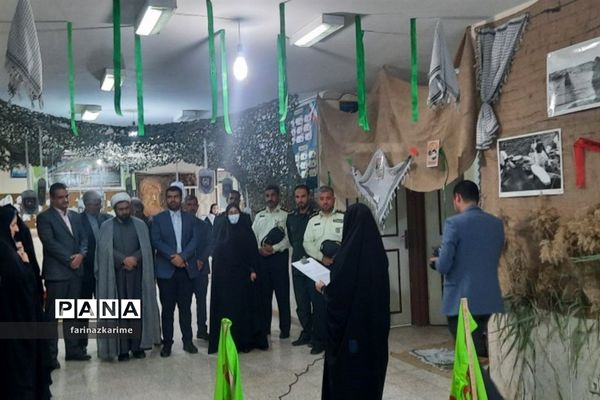 نواخته شدن زنگ مهر و مقاومت در شهرستان‌فیروزکوه
