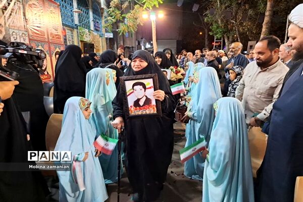 مراسم اولین سالگرد شهادت شهید مدافع امنیت محمد رسول دوست محمدی و یادواره شهدای دفاع مقدس در قتلگاه شهید
