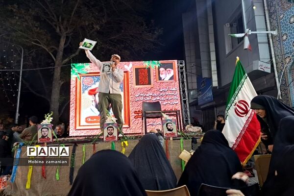مراسم اولین سالگرد شهادت شهید مدافع امنیت محمد رسول دوست محمدی و یادواره شهدای دفاع مقدس در قتلگاه شهید