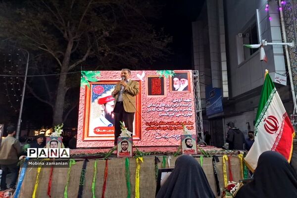 مراسم اولین سالگرد شهادت شهید مدافع امنیت محمد رسول دوست محمدی و یادواره شهدای دفاع مقدس در قتلگاه شهید
