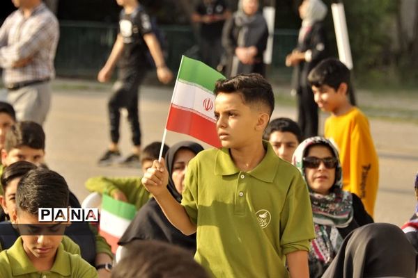 نواخته شدن زنگ مهر و مقاومت در ساری