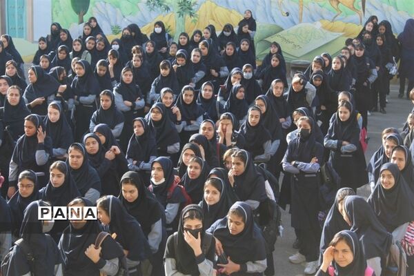 مراسم آغاز سال تحصیلی ۱۴۰۲_۱۴۰۳ و گرامیداشت هفته دفاع مقدس در دبیرستان دخترانه علمازاده