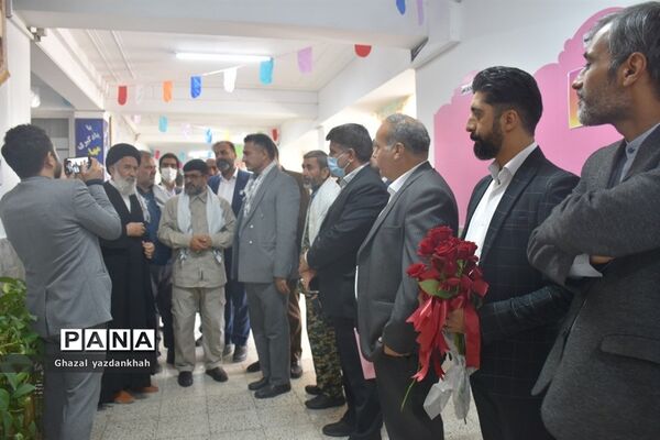مراسم بازگشایی مدارس در منطقه تبادکان