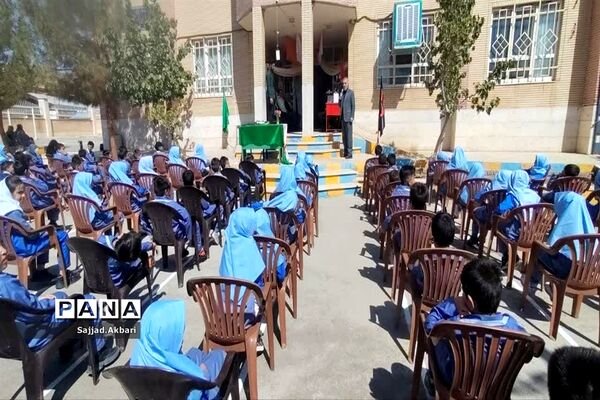 نواخته شدن زنگ  «مهر، ایثار و مقاومت» در شهر جعفریه قم