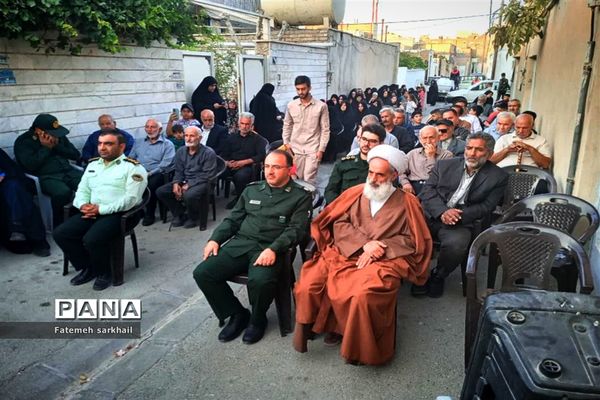 مراسم تجلیل از خانواده شهدا در شهرستان رباط‌کریم