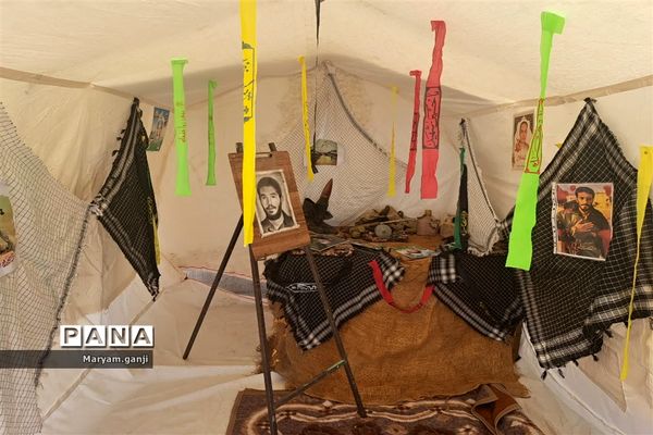 نواختن زنگ مهر و مقاومت در مدارس شهرستان مروست