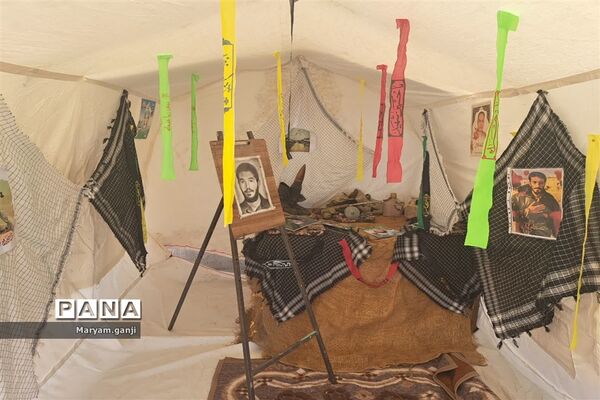 نواختن زنگ مهر و مقاومت در مدارس شهرستان مروست