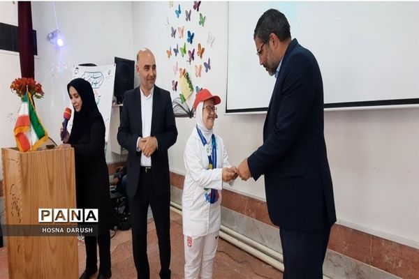 آیین بازگشایی مدارس استثنایی در دبستان پیوند