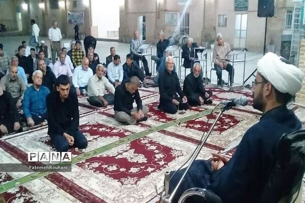 برگزاری مراسم عزاداری شهادت امام حسن عسکری (ع) در شهرستان خلیل آباد