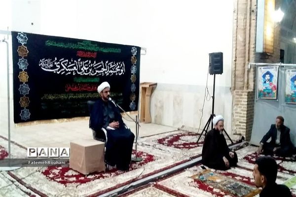 برگزاری مراسم عزاداری شهادت امام حسن عسکری (ع) در شهرستان خلیل آباد