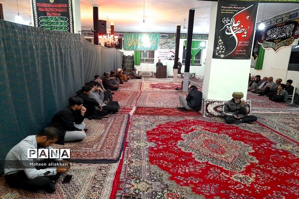 مراسم شب شهادت امام حسن عسکری (ع) و بزرگداشت هفته دفاع مقدس