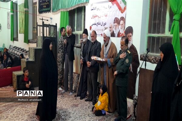 مراسم شب شهادت امام حسن عسکری (ع) و بزرگداشت هفته دفاع مقدس