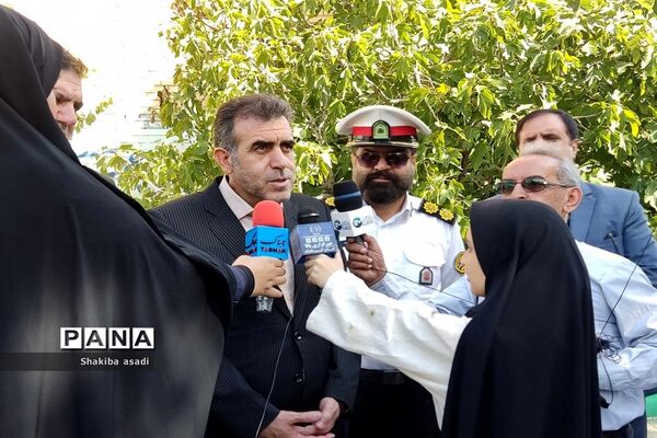 نواختن زنگ مهر، ایثار و مقاومت و آغاز سال تحصیلی جدید در کرمانشاه