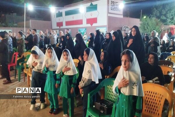 برگزاری یادواره شهدا در مدارس آباده