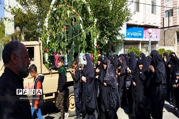 تشیع پیکر مطهر شهید گمنام در شهرستان فیروزکوه