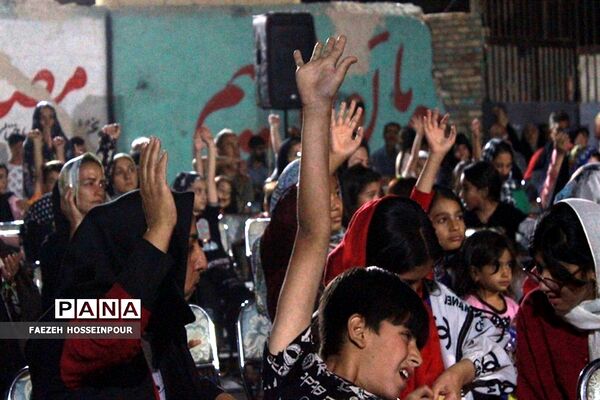 مراسم جشن تاج‌گذاری و آغاز امامت امام زمان(عج) در شهرستان بهارستان