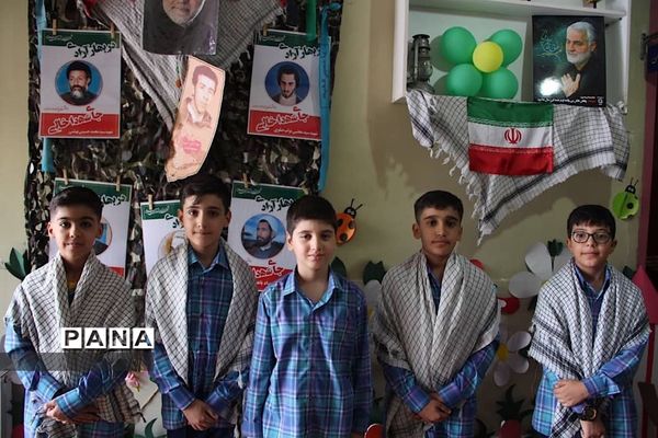 مراسم آغاز سال تحصیلی جدید در دبستان شهید حبیب‌پور ناحیه یک ری