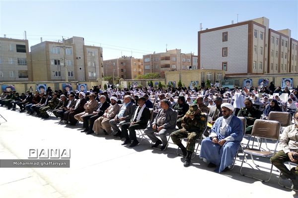 افتتاح مدرسه دوازده کلاسه شهید محسن فخری زاده در تربت جام