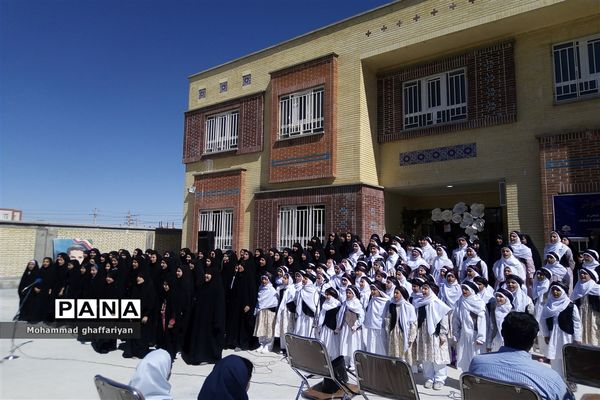 افتتاح مدرسه دوازده کلاسه شهید محسن فخری زاده در تربت جام