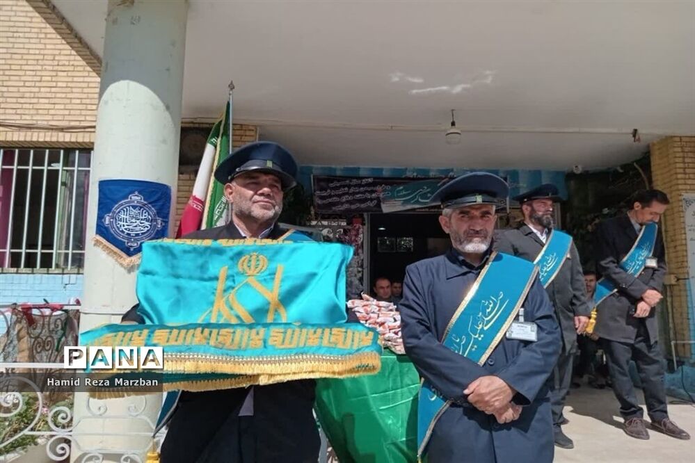 حضورخادمان مسجد مقدس جمکران درآموزشگاه شاهد شهید کاظمی اسلامشهر