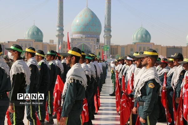 مراسم «عهد سربازی» نیروهای مسلح