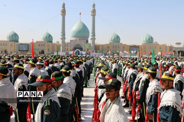 مراسم «عهد سربازی» نیروهای مسلح