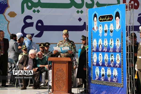 مراسم «عهد سربازی» نیروهای مسلح