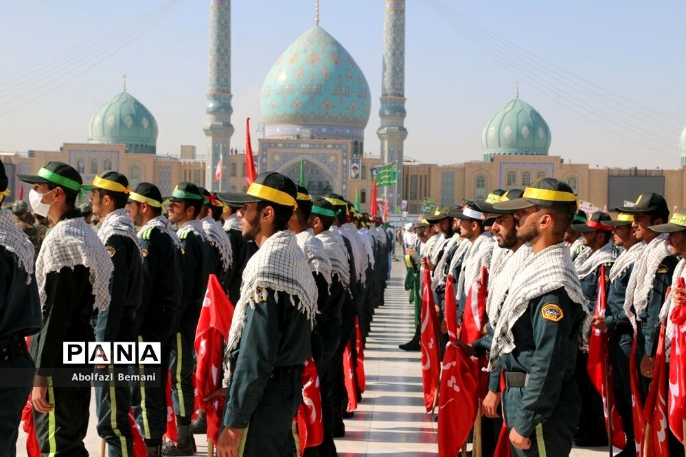 مراسم «عهد سربازی» نیروهای مسلح