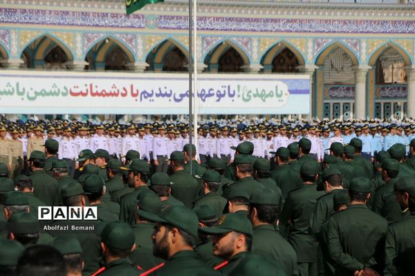 مراسم «عهد سربازی» نیروهای مسلح