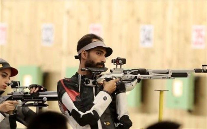 ناکامی تیم تفنگ ١٠ متر میکس ایران از کسب مدال‌