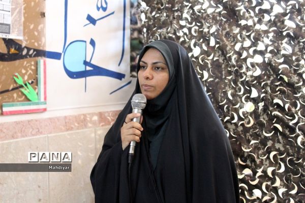 آیین افتتاحیه زمین چمن مصنوعی مدرسه شاه صاحب در شهر جوادآباد