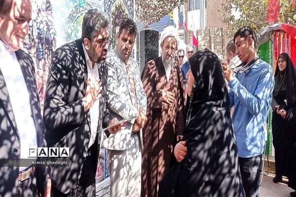 مراسم گرامیداشت هفته دفاع مقدس در اداره آموزش و پرورش شهرستان قرچک
