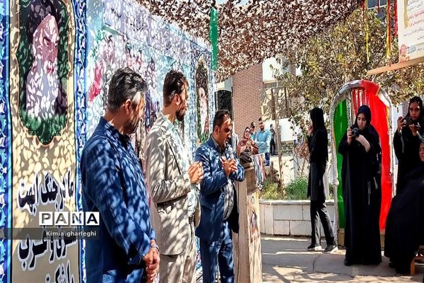 مراسم گرامیداشت هفته دفاع مقدس در اداره آموزش و پرورش شهرستان قرچک