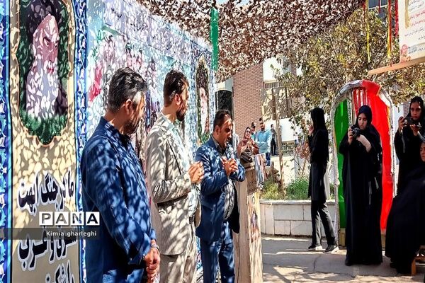 مراسم گرامیداشت هفته دفاع مقدس در اداره آموزش و پرورش شهرستان قرچک