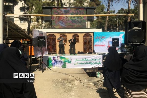 حضور کاروان‌های دفاع مقدس در مدارس آموزش و پرورش منطقه ۳