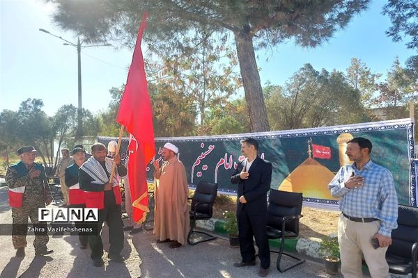 صبحگاه مشترک نیروهای مسلح به‌مناسبت هفته دفاع مقدس شهرستان شیروان