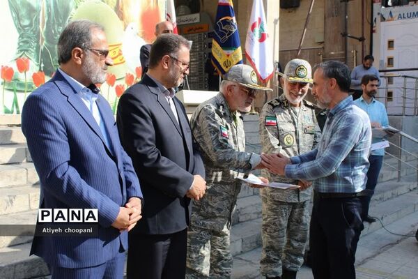 برگزاری صبحگاه مشترک بسیج فرهنگیان اداره‌کل آموزش و پرورش شهر تهران