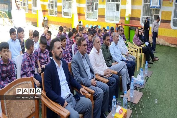 نواختن زنگ مهر عاطفه‌ها در ناحیه 2 شیراز