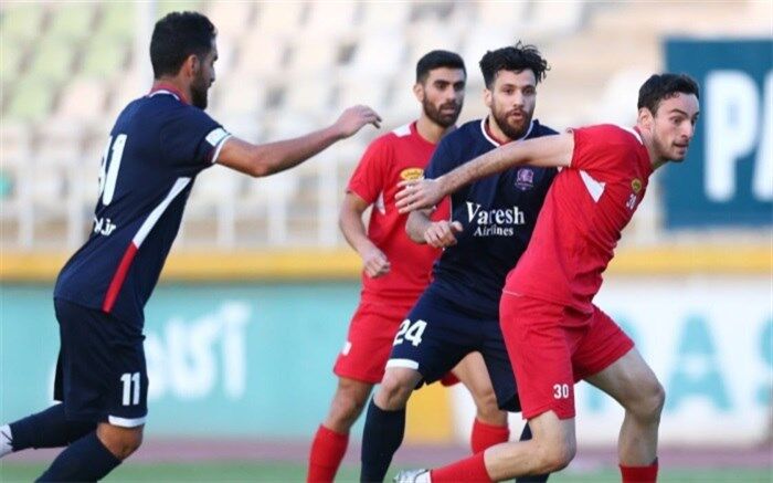 پنبه پرسپولیس توسط نساجی زده شد؛  پرسپولیس 0- نساجی 1