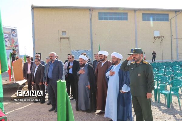 رزمایش فرهنگی رهروان شهدا در شهرستان اردکان