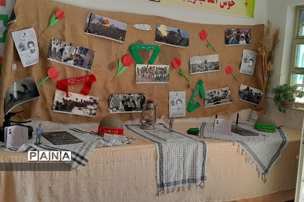 حضور کاروان مقاومت در مدرسه حضرت معصومه شهرستان فیروزکوه