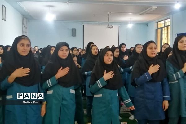 جشن آغاز امامت امام زمان(عج) در دبیرستان دخترانه شهید محمد اژدری کوهمره نودان