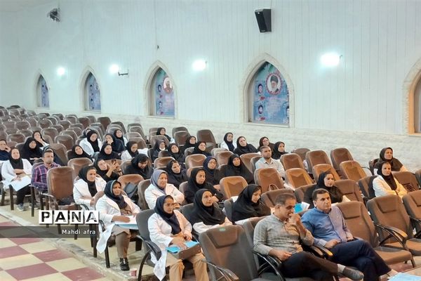 کارگاه توانمند‌سازی مراقبین سلامت مدارس قطب ۶ استان خوزستان
