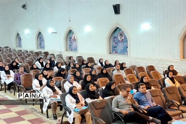کارگاه توانمند‌سازی مراقبین سلامت مدارس قطب ۶ استان خوزستان