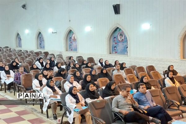 کارگاه توانمند‌سازی مراقبین سلامت مدارس قطب ۶ استان خوزستان