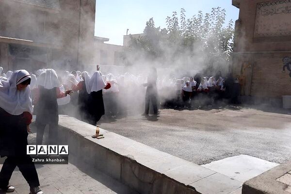 برگزاری روز آتش‌نشانی در دبستان دخترانه سما 2 رودهن