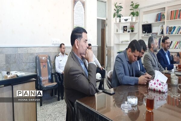 مراسم نواختن زنگ مهر و  تقدیر از فرزندان شهید سرهنگ جام دوست