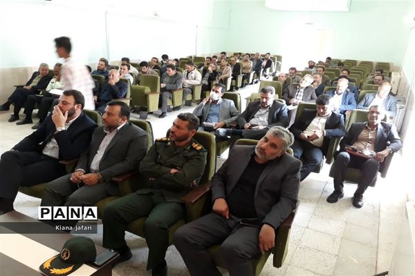 آیین تکریم و معارفه فرماندار شهرستان کوهسرخ