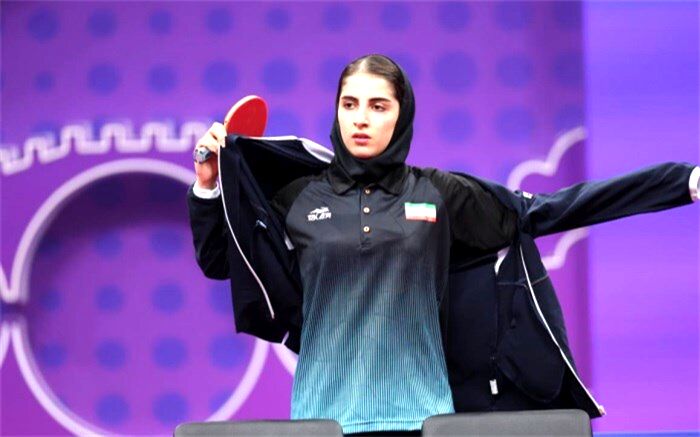 تنها نماینده تنیس روی میز بانوان حذف شد